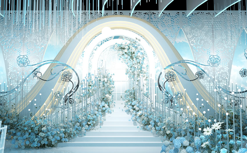 金口河釡香烙馍村水晶厅效果展示